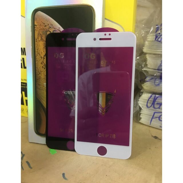 Dán Full màn OG cho iphone 7G/8G - Siêu xịn-Khoan không thủng