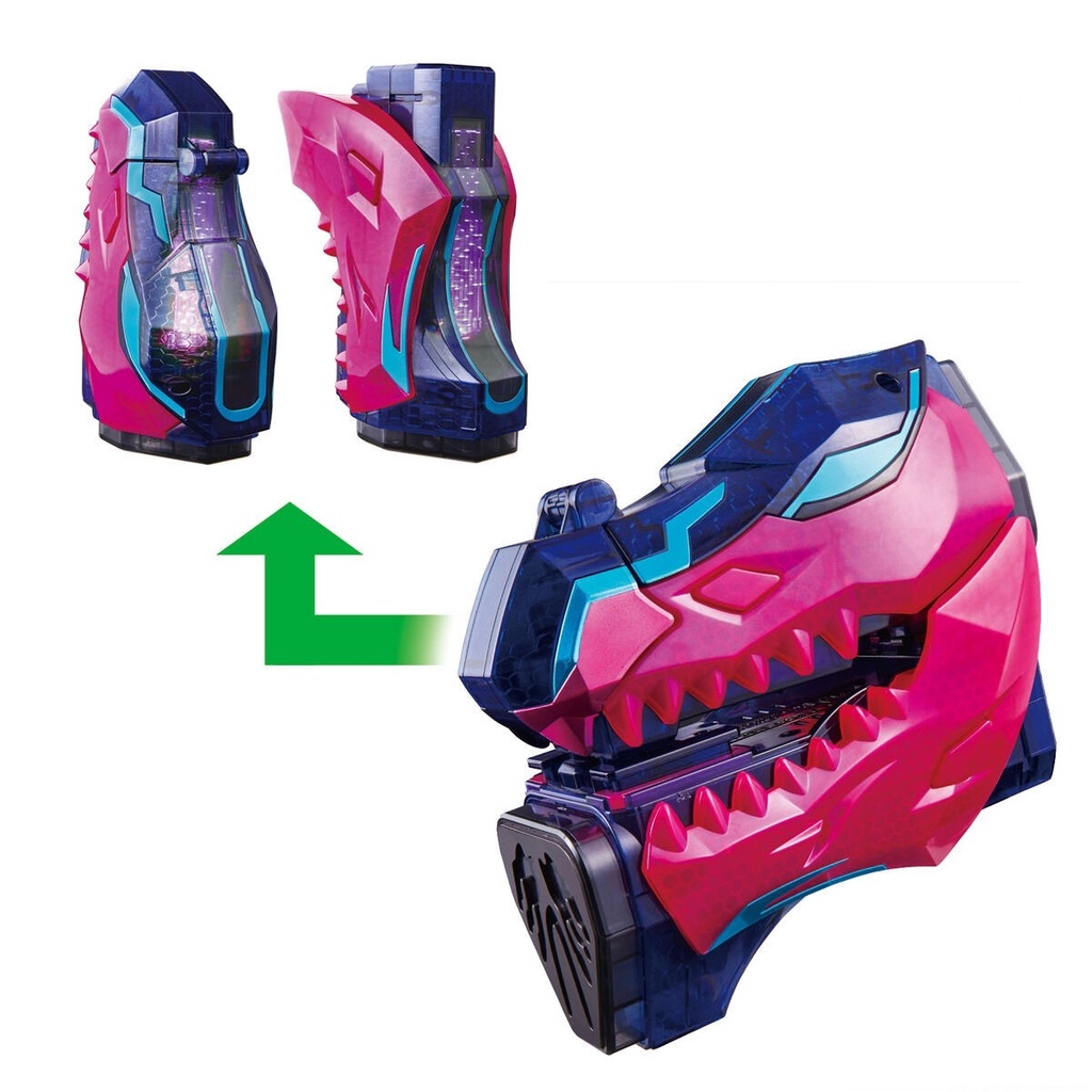 Mô hình đồ chơi chính hãng Bandai DX Giffard Rex Vistamp - Kamen Rider Revice