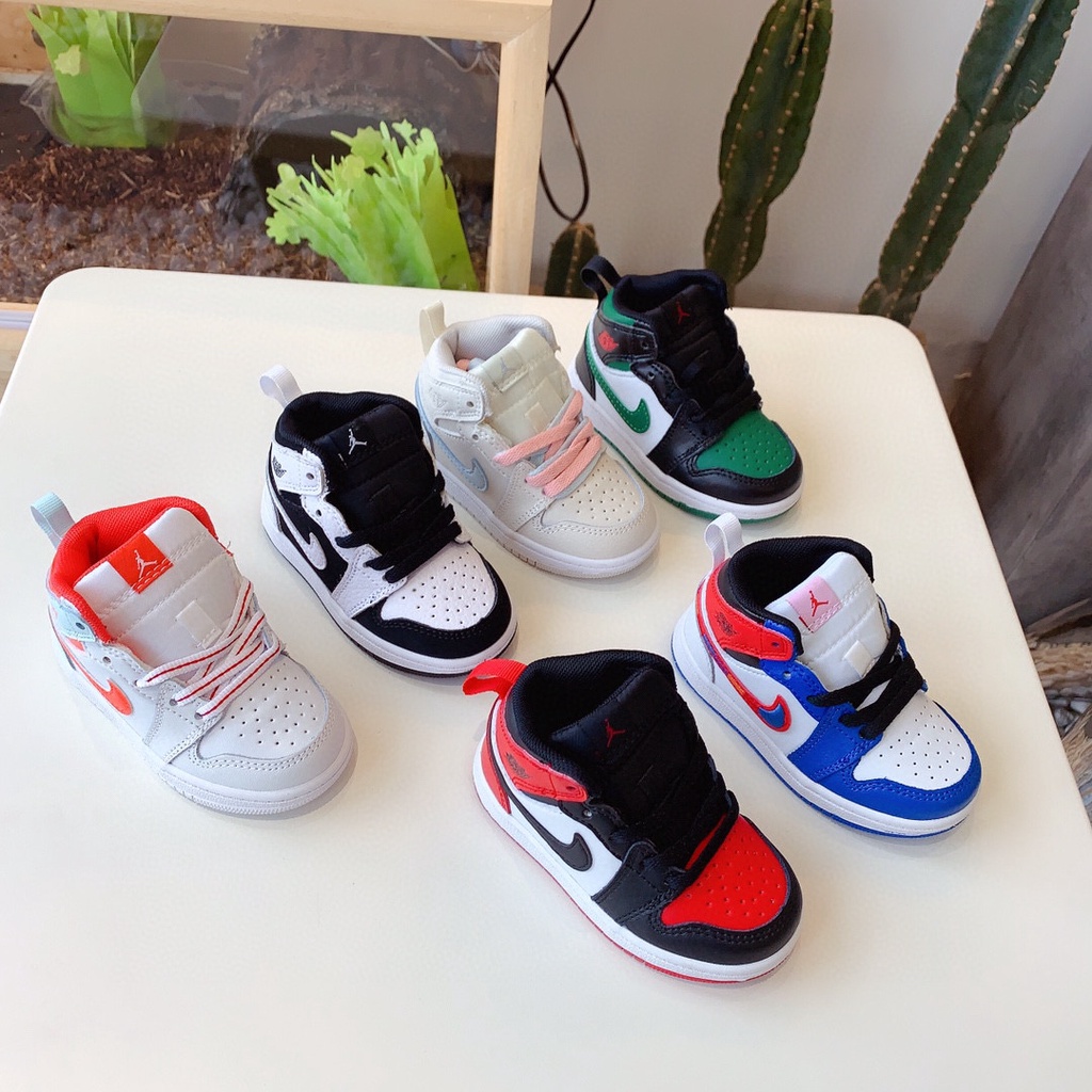 Giày Thể Thao Air Jordan1 AJ1 Thế Hệ 1 1-254* Có Sẵn Cho Bé