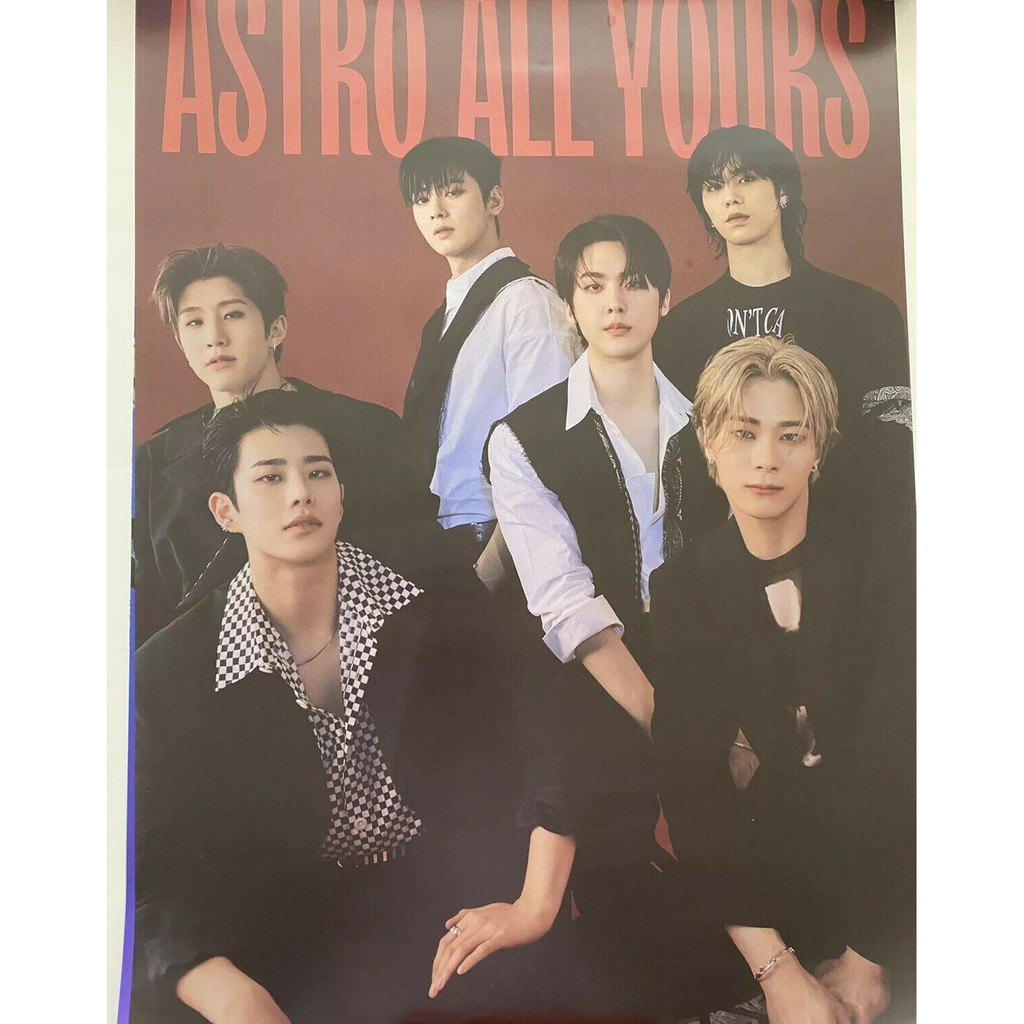 #MéoStore Poster Kpop nhóm ASTRO official có ống tube nhựa bảo vệ hàng có sẵn
