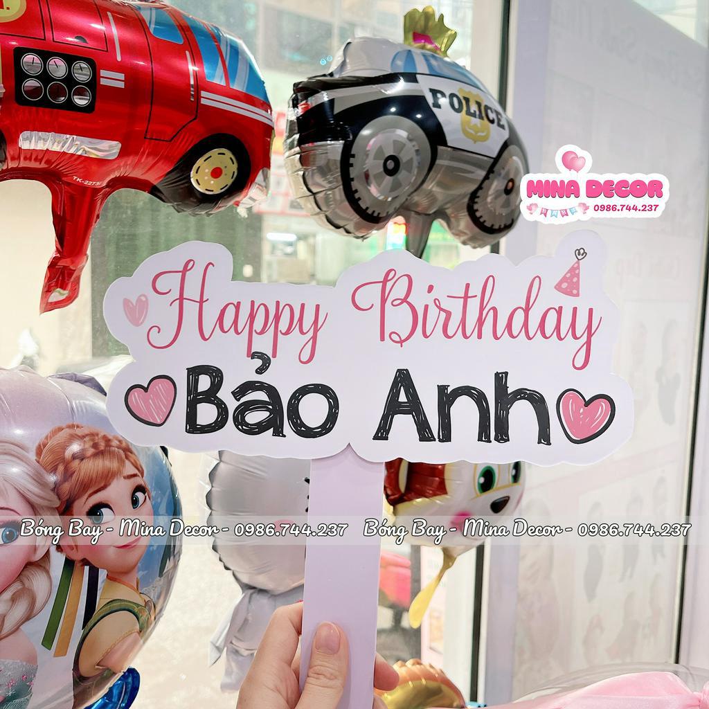 Hashtag sinh nhật cho bé yêu, hashtag kèm hình chibi bé