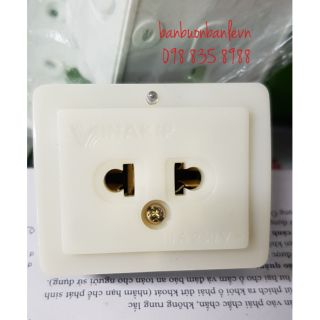 Ổ cắm điện đơn  Vinakip 10A- 250V