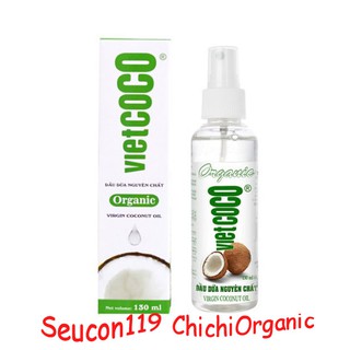 Dầu Dừa Nguyên Chất Vietcoco 130ml