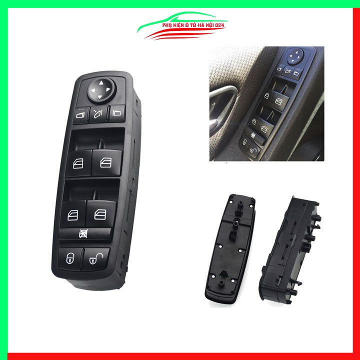 Công tắc kính tổng Mercedes A-Class W169 04-12 W245 05-11 GL-Class X164 06-12 ML-Class W164 06-11 W251 Mã A1698206710