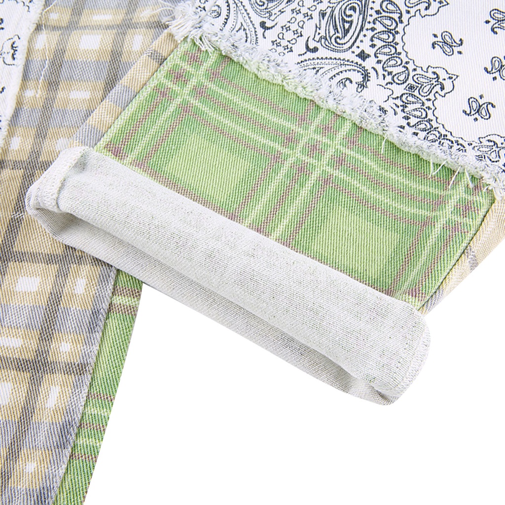 Quần dài họa tiết kẻ sọc độc đáo cá tính thời trang cho nữ