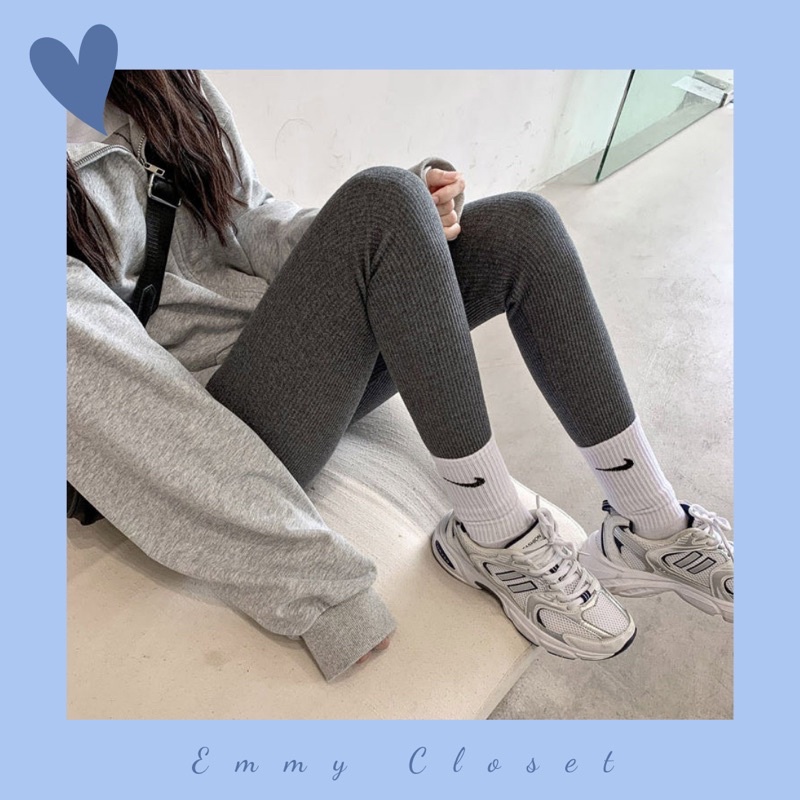 Quần legging len tăm dành cho nữ thời trang thu đông