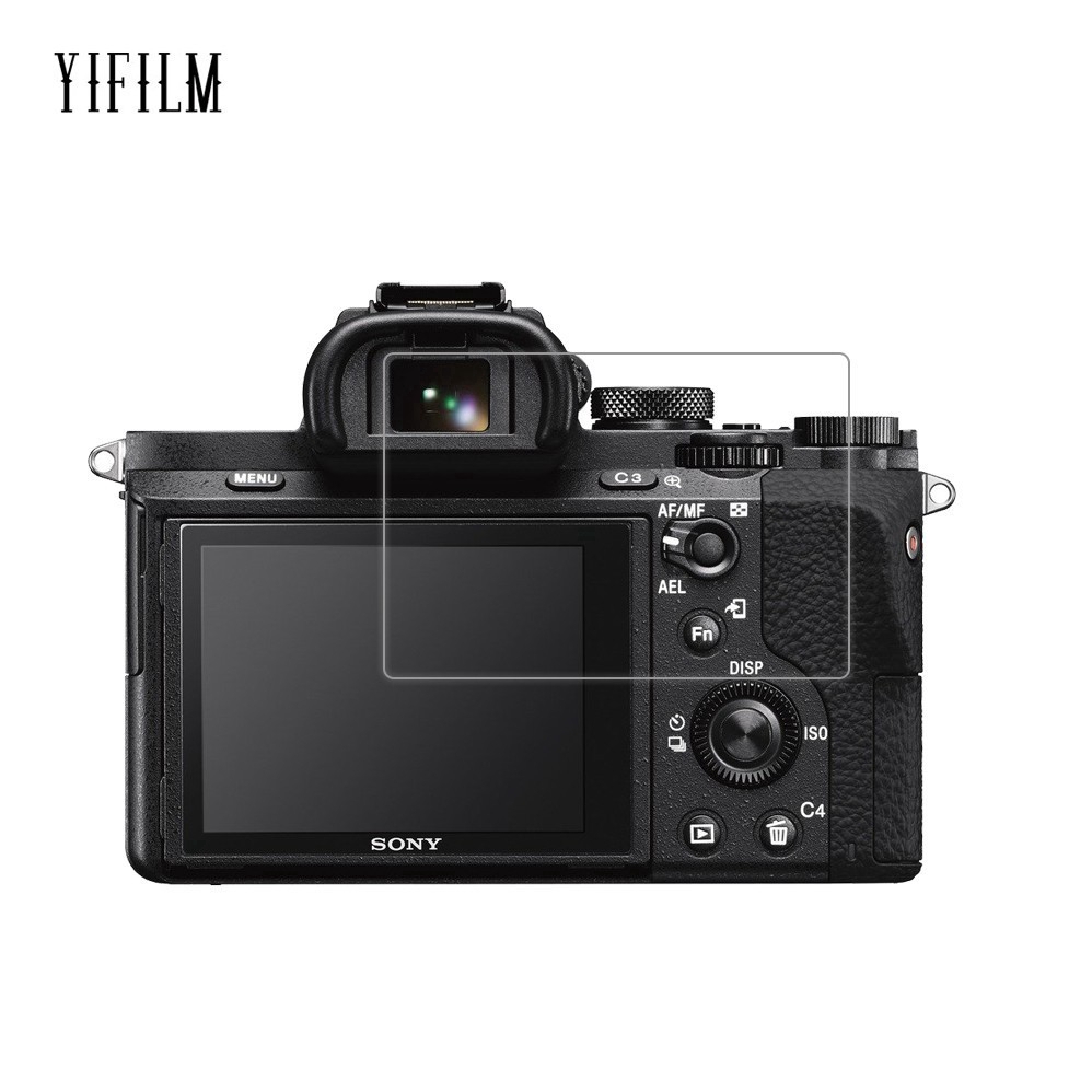 YIFILM Kính Cường Lực Bảo Vệ Màn Hình Máy Ảnh Kỹ Thuật Số Sony Alpha A9  A7 II A7M2 A7M3 A7 Mark III