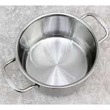 Nồi Inox-Fivestar-3 Đáy-24-26cm-Dùng Bếp Từ-xoong nồi Tân Hợp Thành-bền ,đẹp-sáng bóng-Chính Hãng-giá rẻ-Bảo Hành 5 Năm