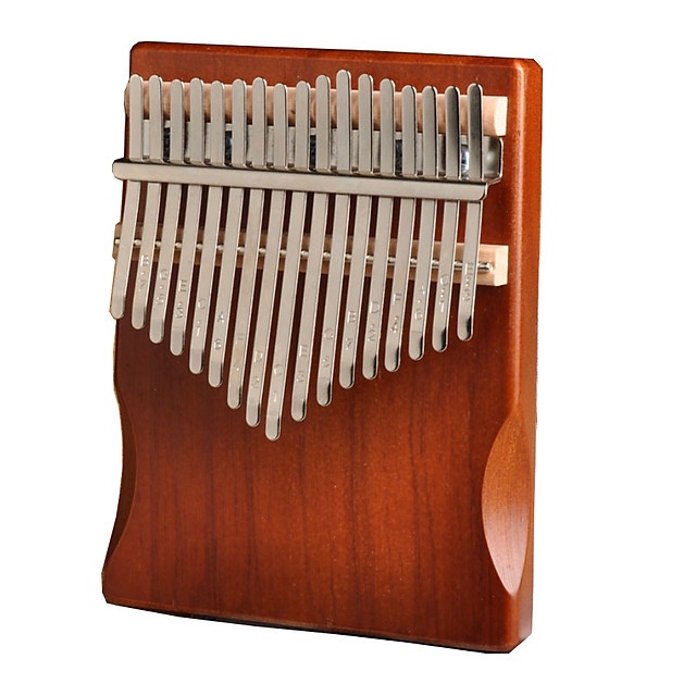 Đàn Kalimba 17 phím gỗ nguyên khối Mahagony PJLIM72