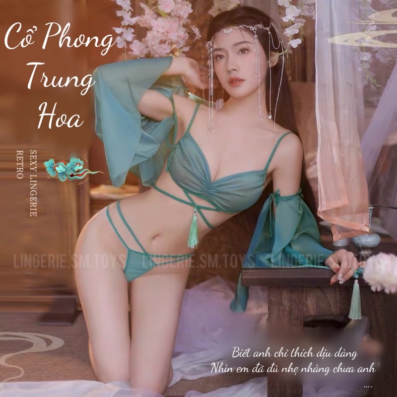 FM7886 - Trang Phục Nội Y Hoá Trang Phong Cách Trung Hoa Gợi Cảm