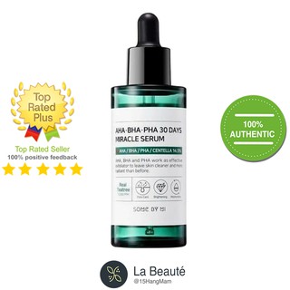 Some By Mi AHA-BHA-PHA 30 Days Miracle Serum - Tinh Chất Đặc Trị Mụn 50ml [Hàng Nhập Khẩu Chính Hãng]