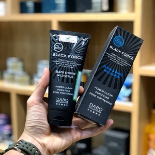 Sữa Rửa Mặt Cho Nam Dabo Black Force Black 120ml