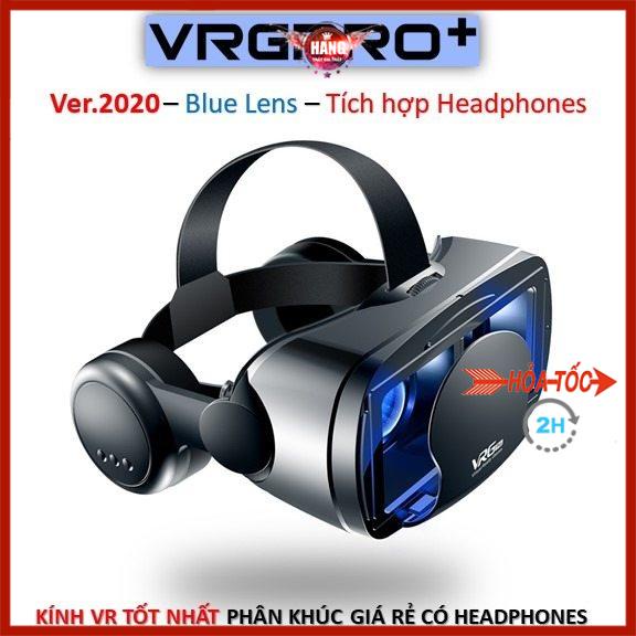 Kính thực tế ảo 3D VRG Pro Plus 2020 Bluelens cho iphone, SS hỗ trợ màn hình 7 inch - Hồ Phạm