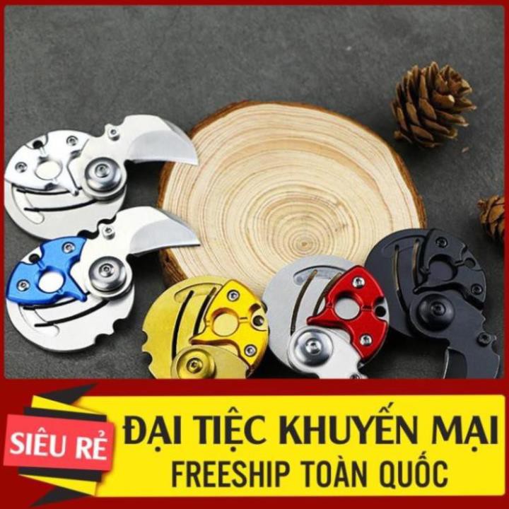 Dao Phượt Tròn - Treo Móc Khó - Thép Không Gỉ