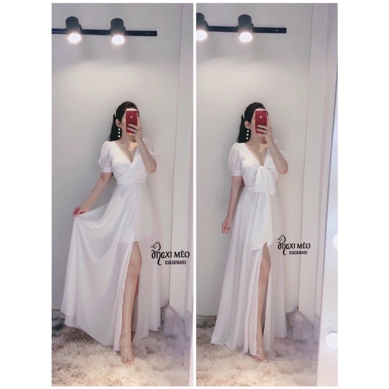 Đầm maxi đi biển , sống ảo mặc được 2 kiểu HaKieu Msp10 | BigBuy360 - bigbuy360.vn