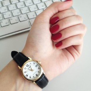 Đồng hồ Nữ Casio Nữ LTP-V002GL-7BUDF dây da