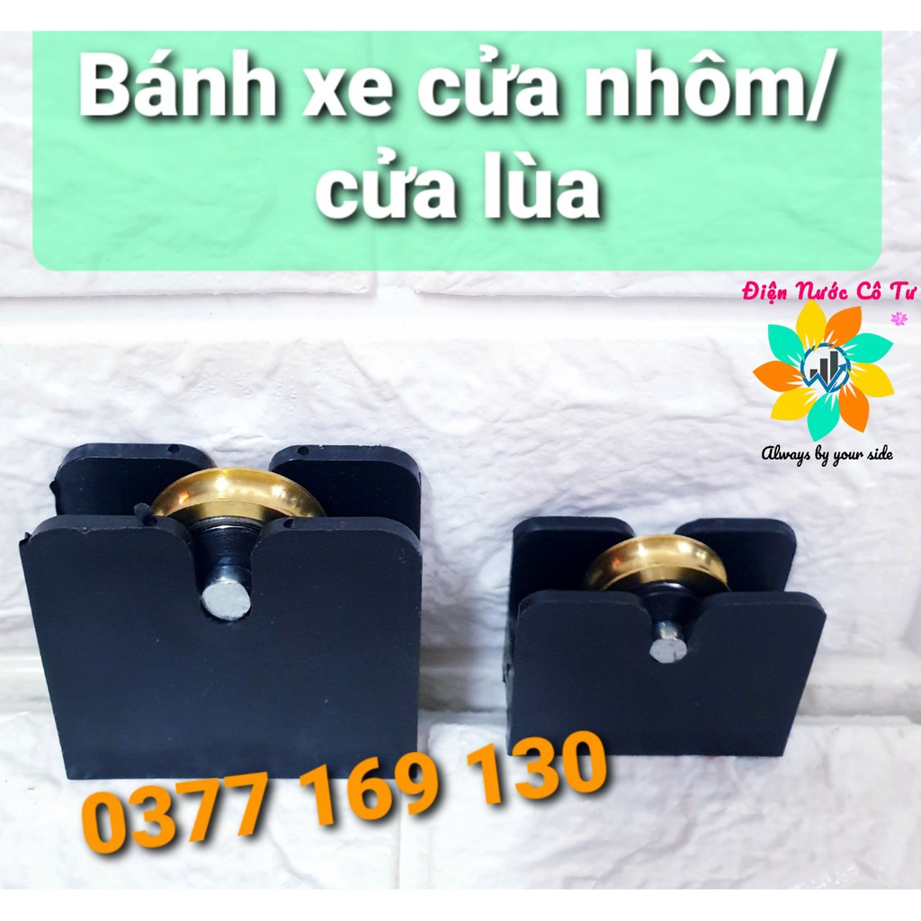 Bánh xe cửa lùa bánh xe cửa nhôm nhỏ và lớn