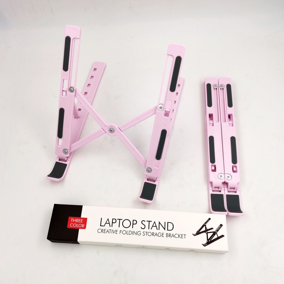 Giá Đỡ Laptop Mini Nhỏ Gọn Bỏ Túi, Đế Tản Nhiệt Laptop Stand 7 Mức Độ Gọn Nhẹ Siêu Rẻ Hayaku