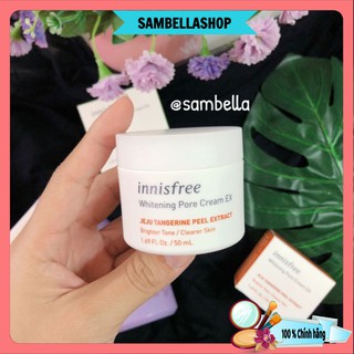 [ Mẫu mới 2019] Kem dưỡng trắng da innisfree quýt