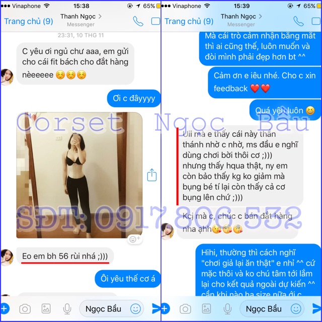 Latex SIÊU SIẾT GIẢM BỤNG MỠ VÀ EO cao su 100% (Corset Ngọc Bầu) | BigBuy360 - bigbuy360.vn