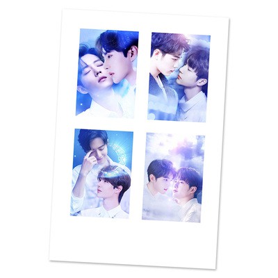 Hộp ảnh 30 tấm thẻ LOMO trang trí Tiêu Chiến Vương Nhất Bác làm quà tặng cho fan