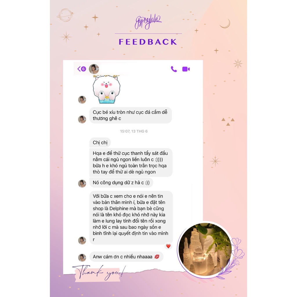 Tinh Thể Thanh Tẩy Đá Selenite SP001683 Gypsy.lala