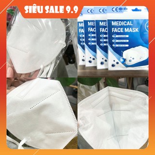 [GIÁ SIÊU TỐT] Khẩu trang 3D VN95 N95 4 lớp lọc bụi mịn, chống tia UV ( 1 túi 3 cái )