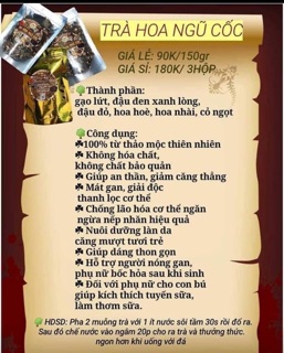 Trà hoa ngũ cốc DM