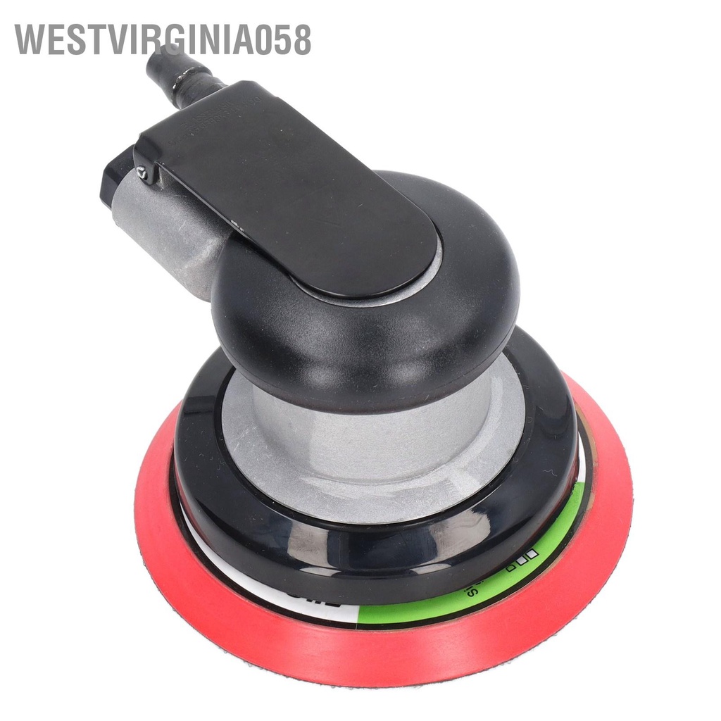 Westvirginia058 Máy chà nhám khí nén quỹ đạo Air Sander 10000RPM với giấy 5 chiếc cho xe