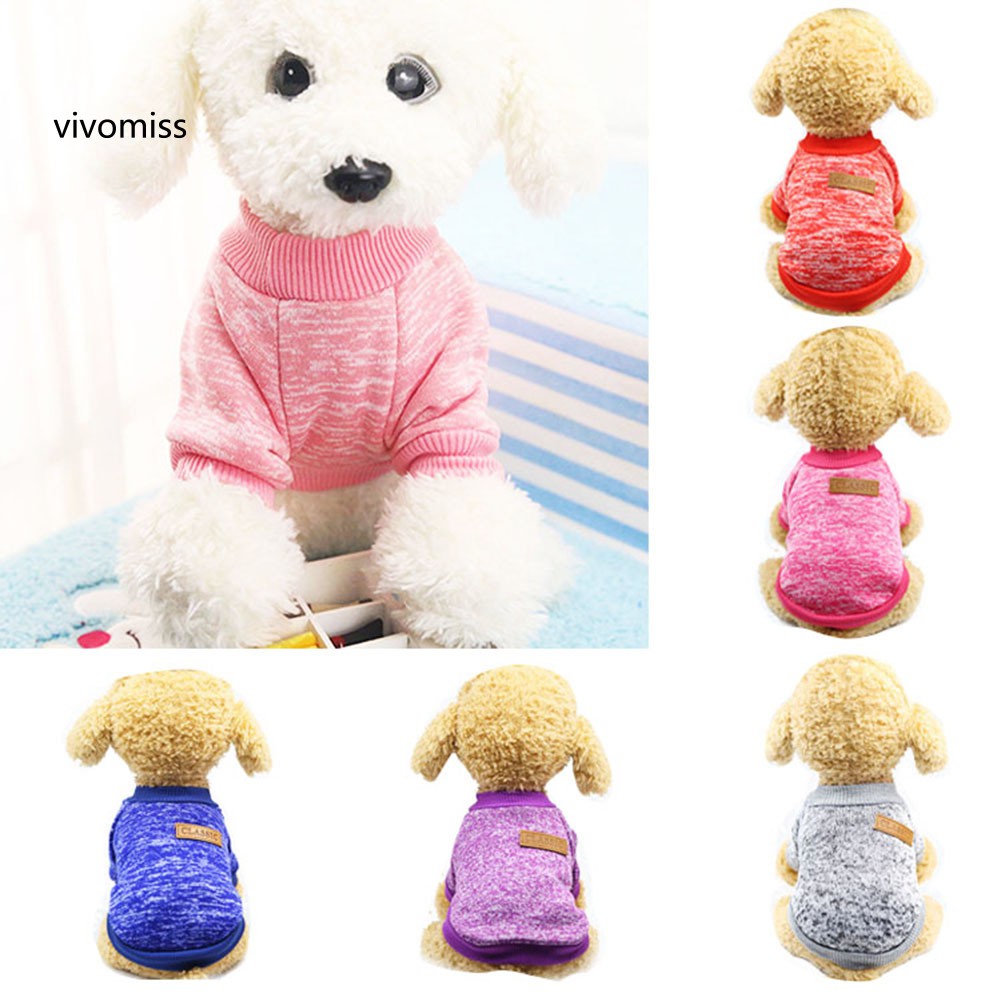 Áo Len Giữ Ấm Cho Thú Cưng