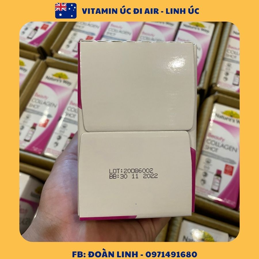 (Vitamin úc đi air) Collagen Nature’s Way  Beauty Collagen Shot