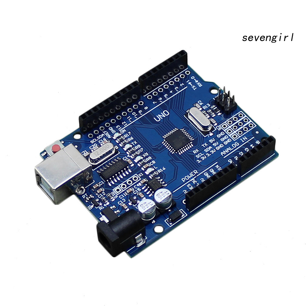 Bo Mạch Sev-Atmega328P Ch340G 40p Pin Cho Uno R3 + Dây Cáp 50cm