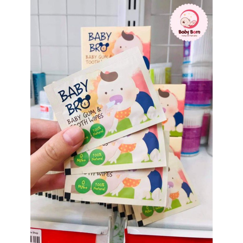 Gạc rơ lưỡi Baby Bro - Hàn Quốc