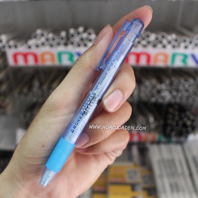 [DA ĐEN] Bút Gôm Bấm Tombow Mono Nét 3.8mm