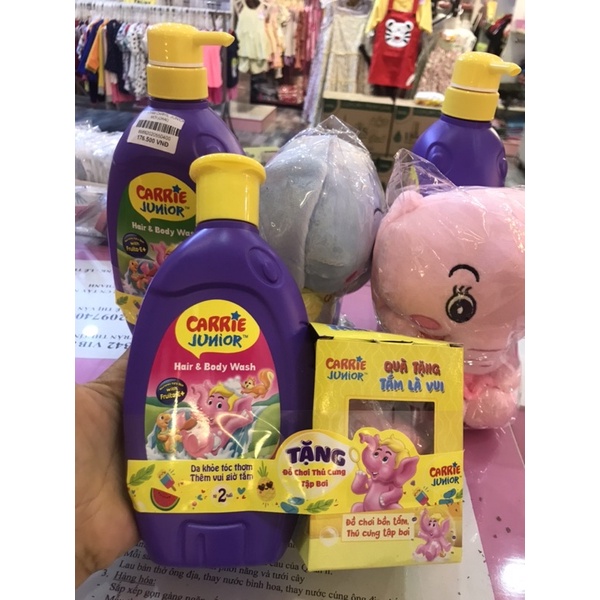 Xà Bông tắm Gội 2 in 1 CARRIE JUNIOR HAIR & BODY WASH