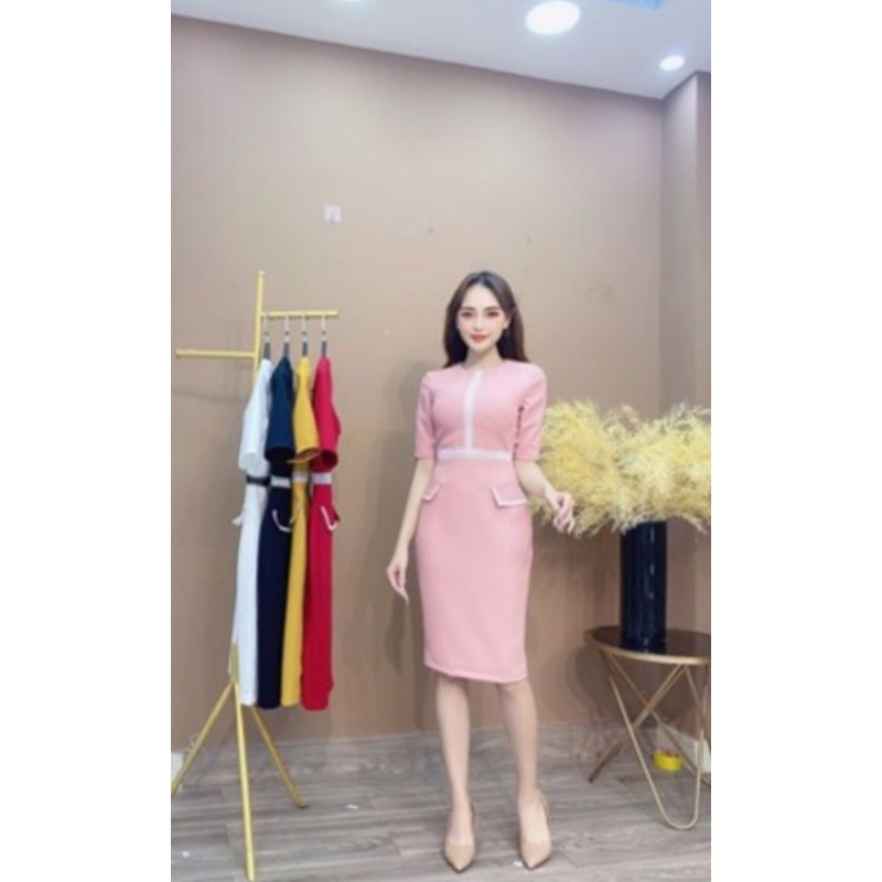 Đầm công sở 163(live)