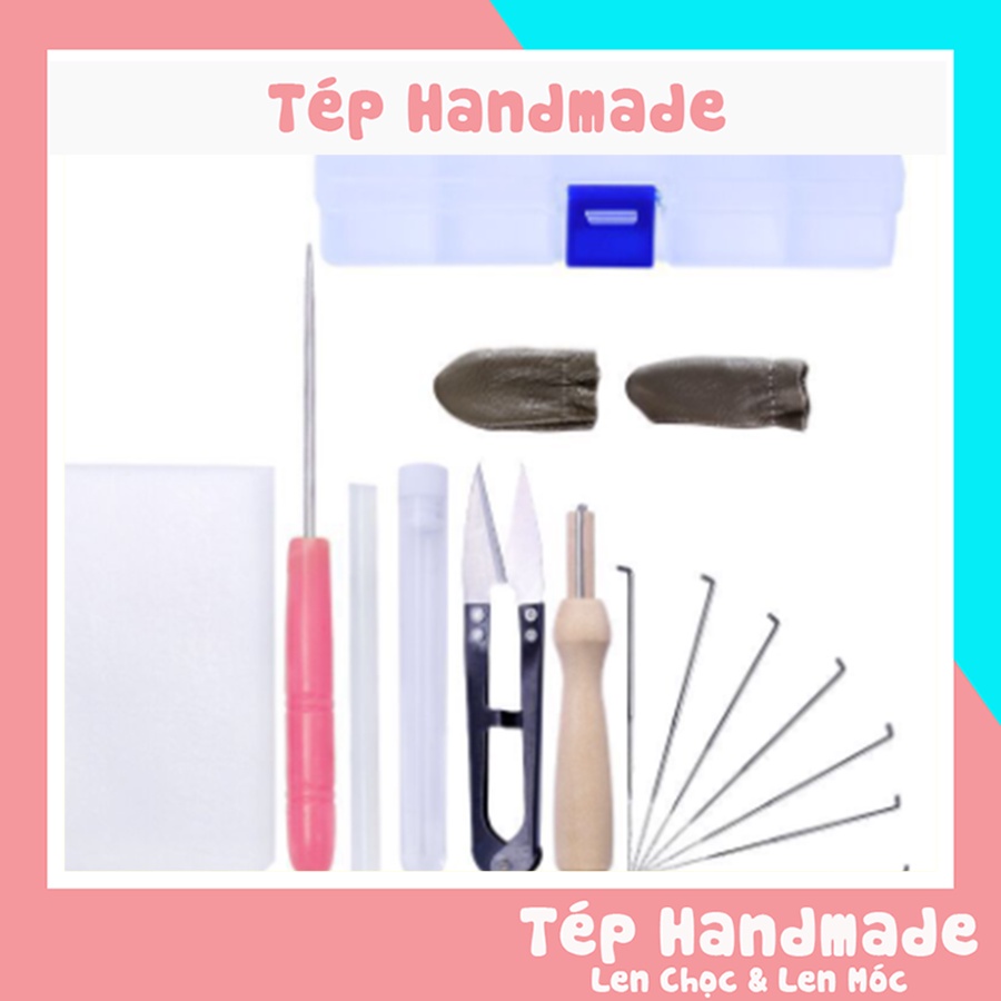 hộp dụng cụ len chọc cho người bắt đầu