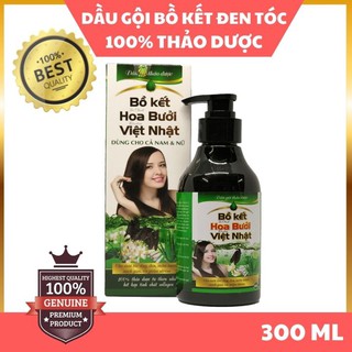 Dầu Gội Thảo Dược Bồ Kết Sả Chanh Hoa Bưởi Việt Nhật