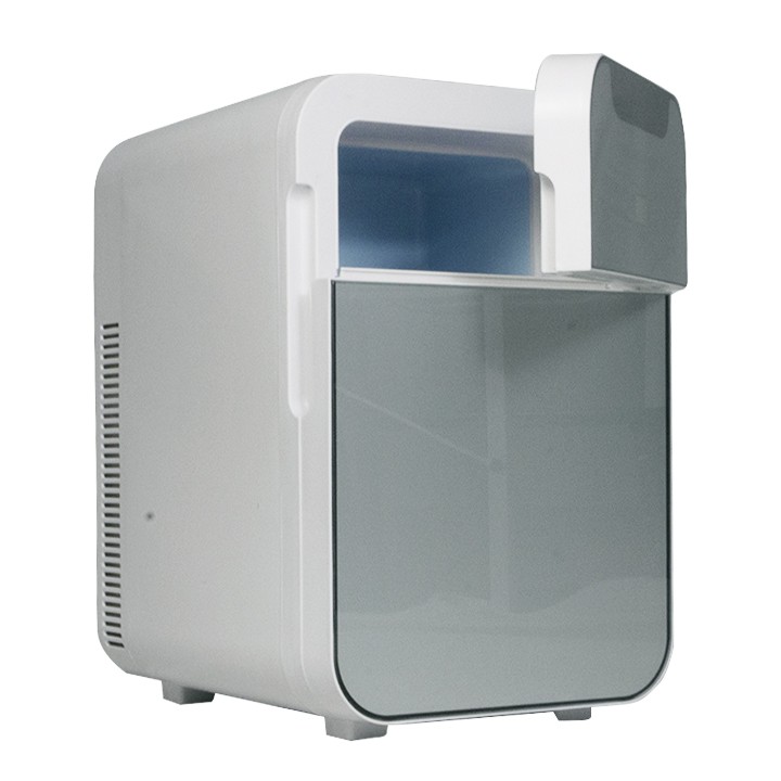Tủ lạnh mini, tủ mát mini 20L có 2 chiều nóng và lạnh, 2 cánh có màn hình led Sử dụng được trên ô tô