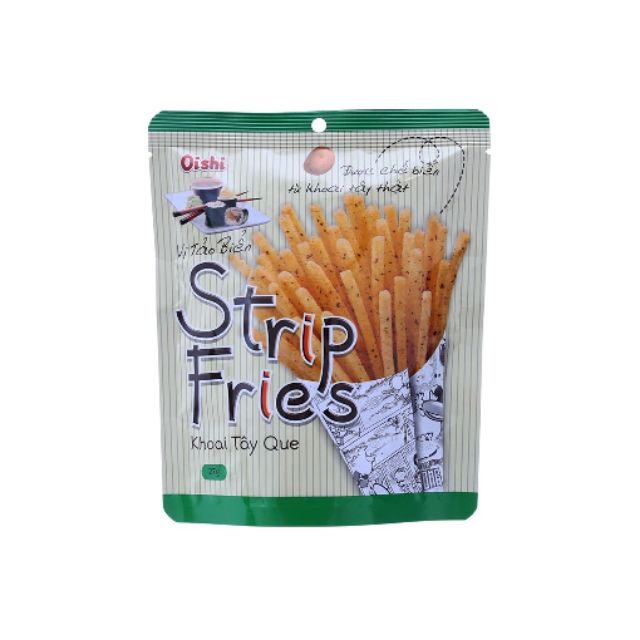 Lẻ 1 gói snack khoai tây que Oishi nhiều vị 27gr