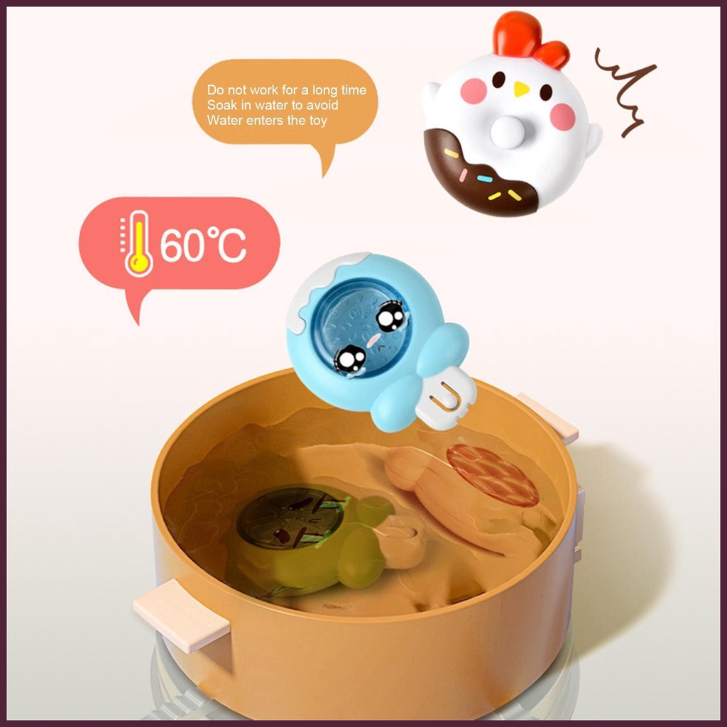 Set 3 Con Quay Đồ Chơi Khi Tắm Cho Bé