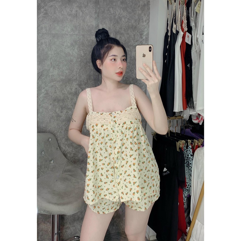 ĐỒ BỘ ĐŨI HAI DÂY PHỐI REN | BigBuy360 - bigbuy360.vn