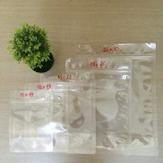 Túi zip đáy đứng zipper hai mặt trong 1 cái