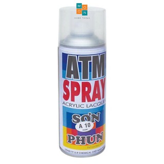 Sơn phun sơn xịt bóng không màu A10 ATM / TV