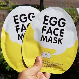 Combo 10 miếng mặt nạ trứng Egg Face Mask Bioaqua
