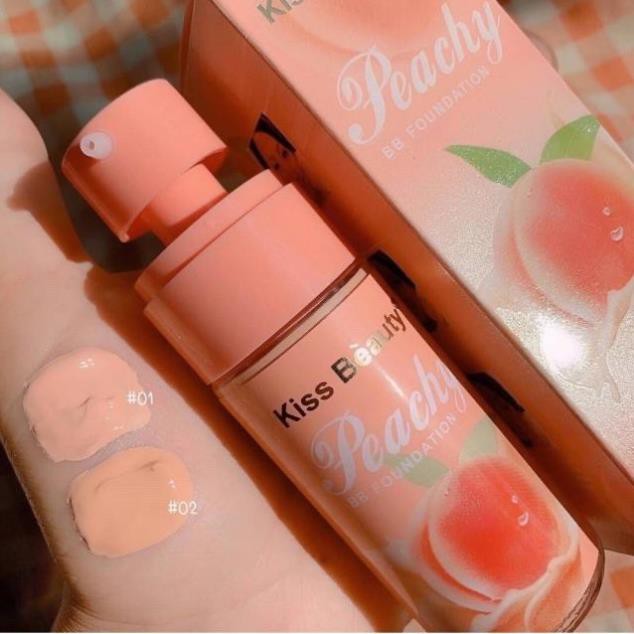 Kem Nền Che Khuyết Điểm Kiss Beauty Lá Đào G316