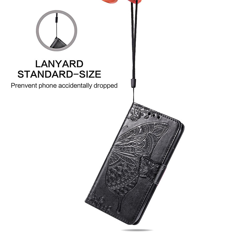 Ốp lưng điện thoại dạng ví da lật chạm khắc hoa Mandala dành cho Huawei Honor 9X Pro 9 Lite 9S 9A 8C 7A 7S 7C