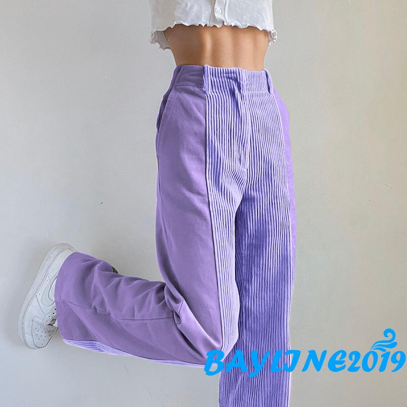 Quần dài ống rộng kiểu dáng thời trang cá tính dành cho nữ | BigBuy360 - bigbuy360.vn