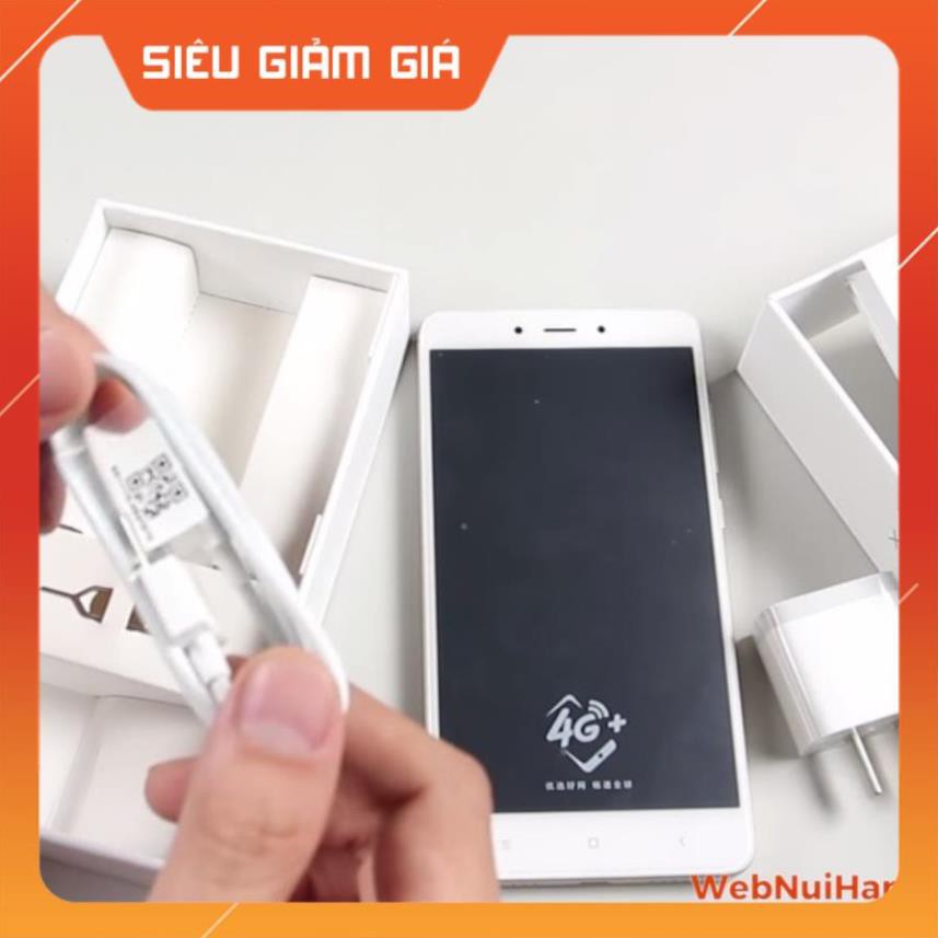 💥 Free Ship💥Điện thoại Xiaomi Redmi 4X 16GB 2 Sim, Pin 4100mA, Cảm biến vân tay, Vỏ nhôm, Nhập khẩu, Kh.Mại Ốp lưng