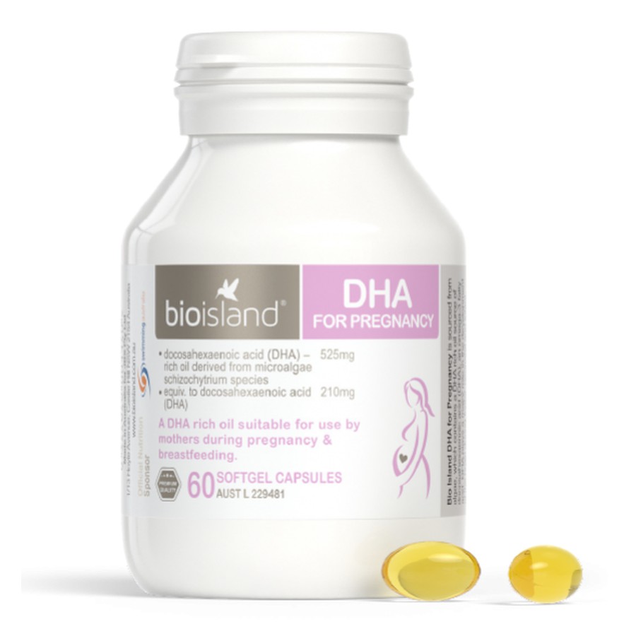 DHA bầu DHA cho bà Bầu - Úc - 60 viên